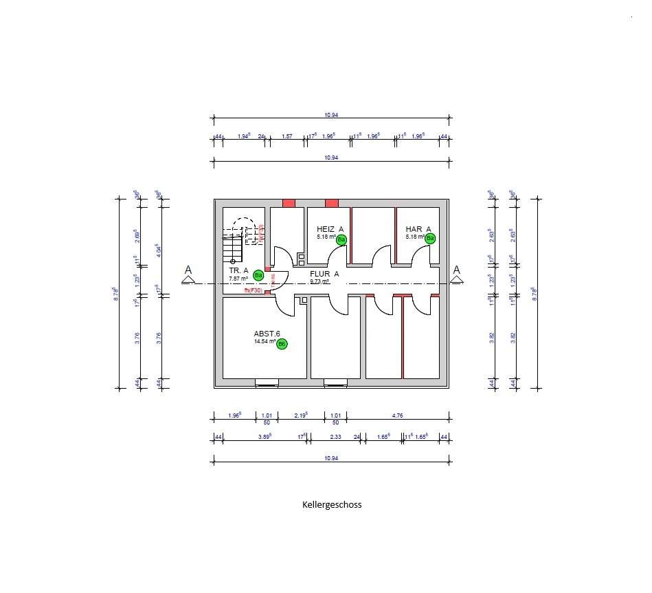 Haus 17 Kellergeschoss